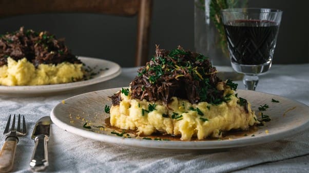 slow cooked beef cheeks