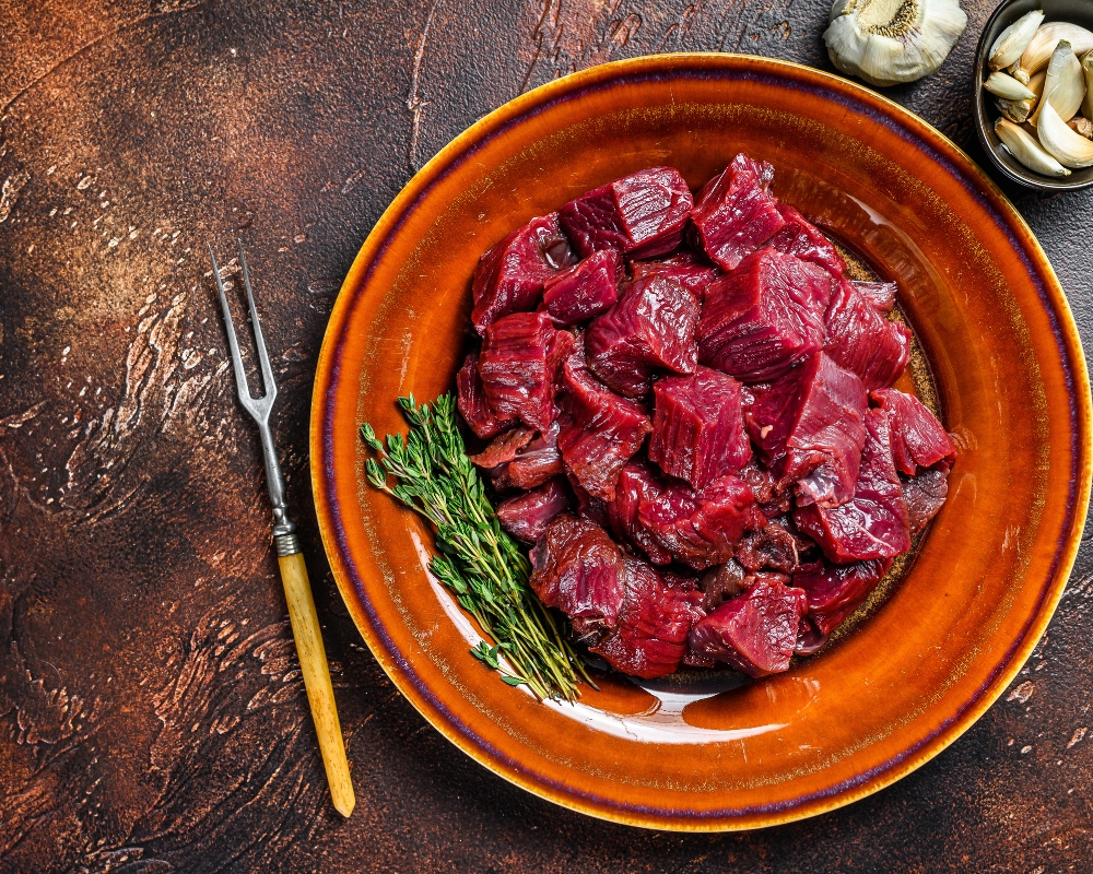 Diced Venison